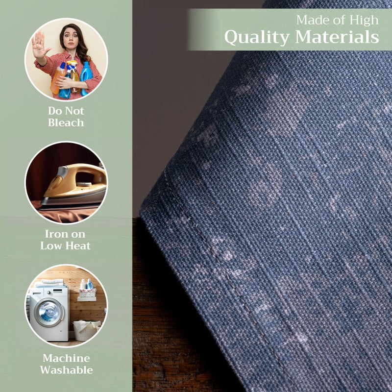 Maison d' Hermine Kitchen Towels Set of 3 100% Cotton 20" x 27.5" Reusable Cloth Tea Dish Towels Absorbent with Hanging Loop for Kitchen Dining Thanksgiving Christmas Decorations (Imperfection) - Image 3